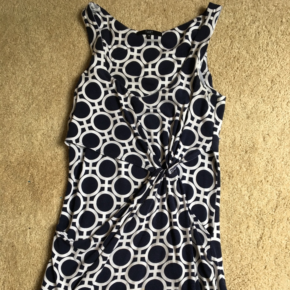 Women's patterned Tank Top with Front Twist